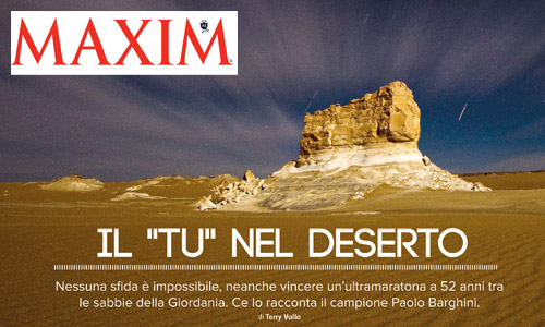 Maxim - Aprile 2013 - Il 'Tu' Nel Deserto
