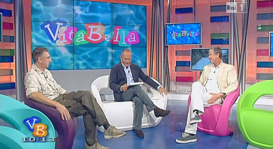Paolo Barghini ospite su Rai Uno a UnoMattina Vitabella